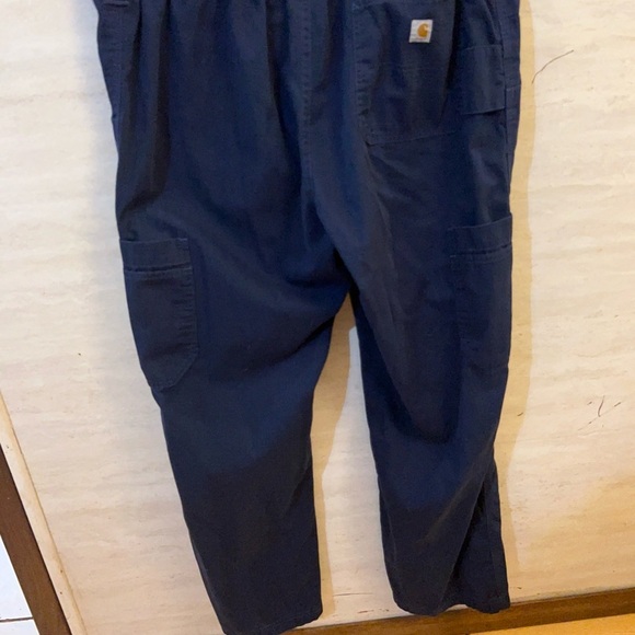 Carhartt Men's Dark Blue Cargo Pants - Picture 4 of 8